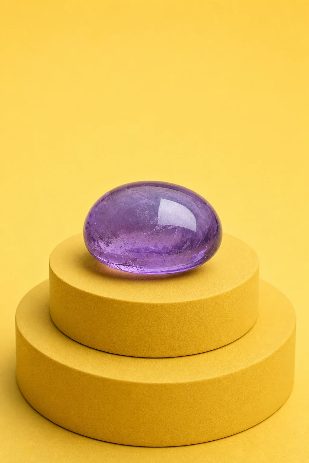Amatista natural · Cabuchón 12×10 mm · Lila