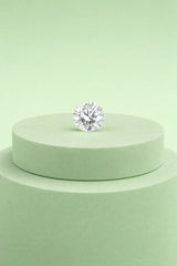 CZ · Redondo Brillante 6 mm · Blanco